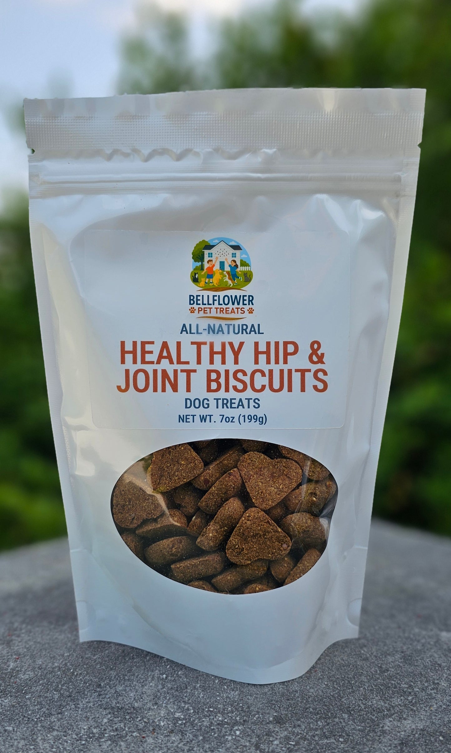 Dog. Healthy Hip & Joint Functional Treats. With Glucosamine & Chondroitin 7oz bag