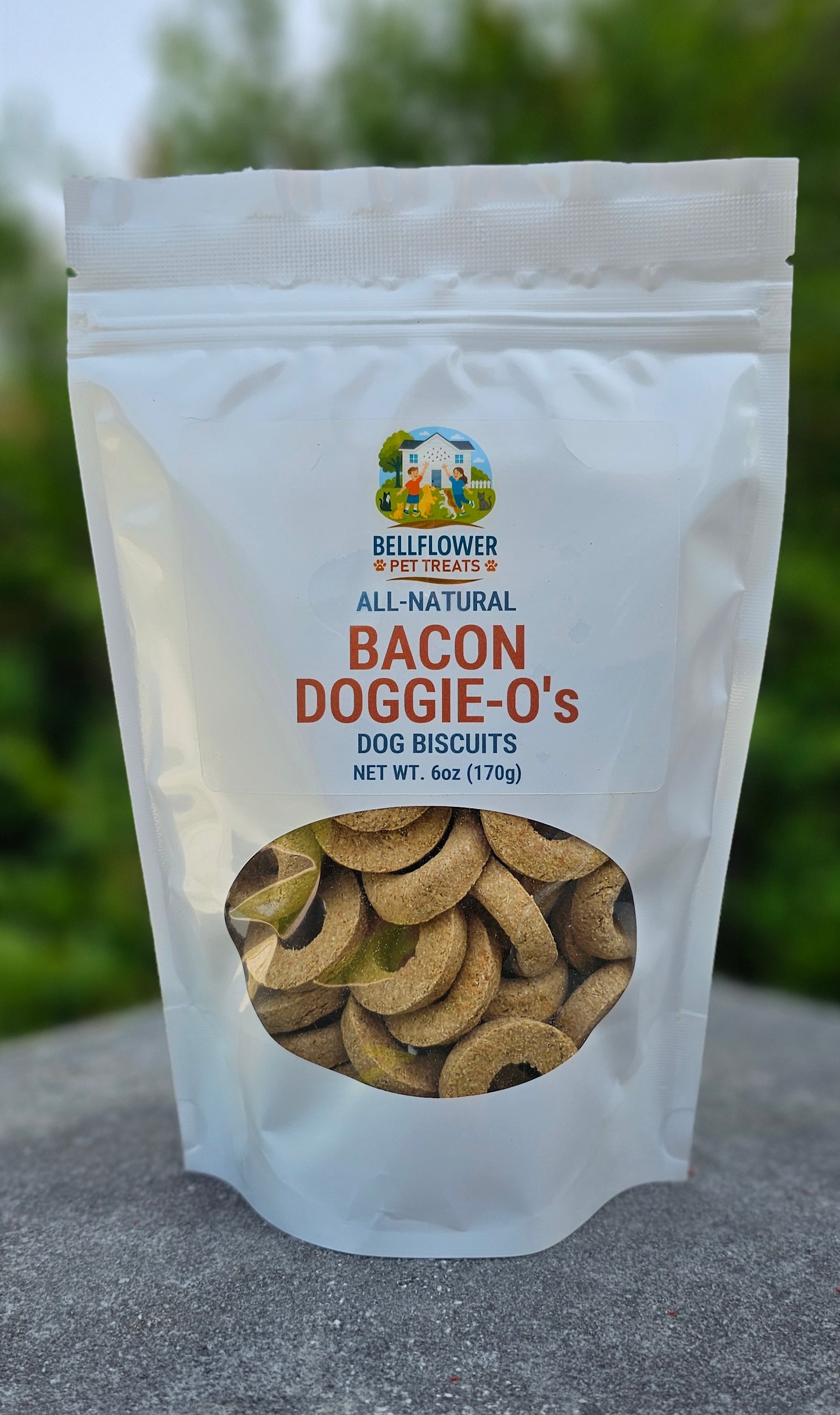 Bacon Doggie O's, 6oz bag