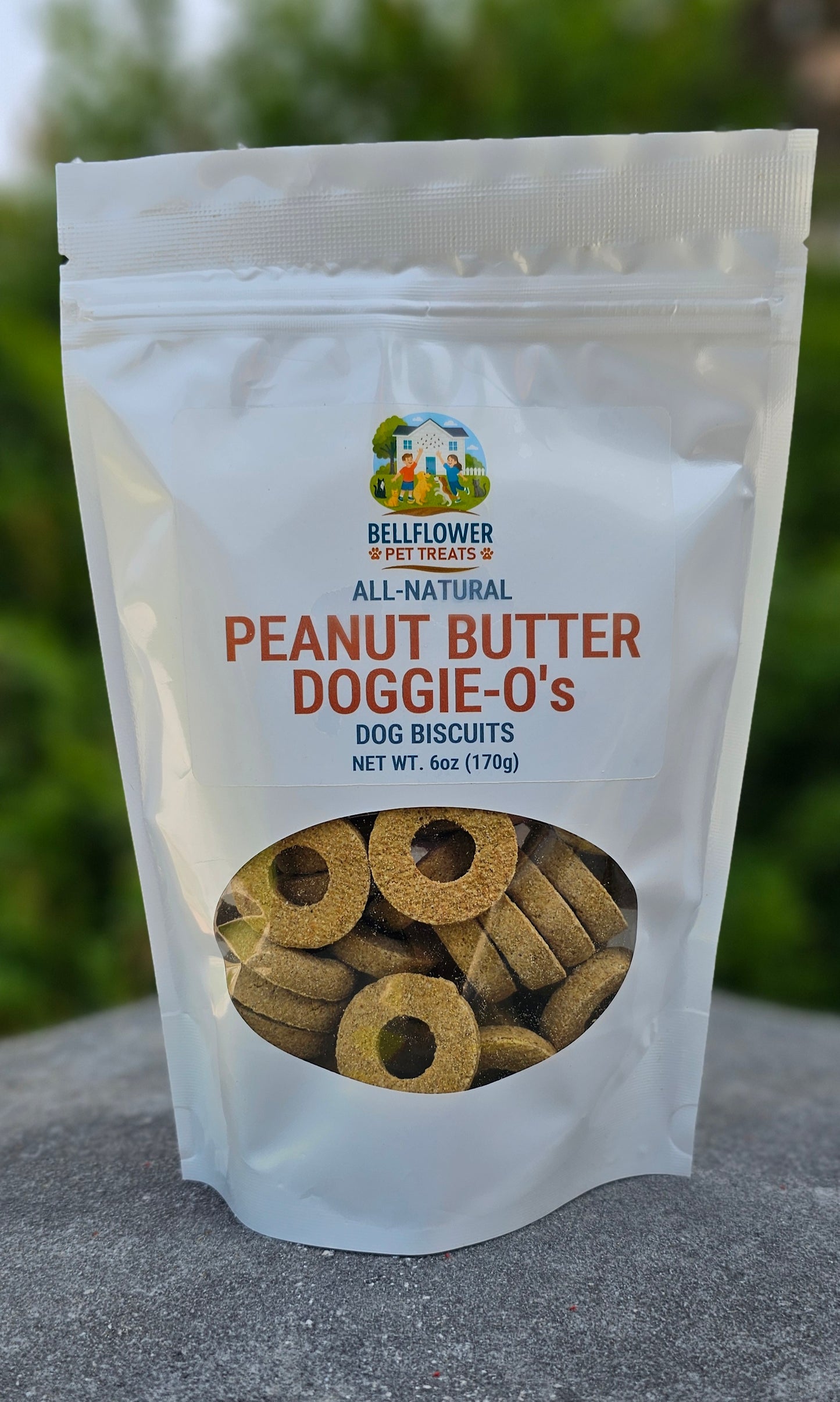 Peanut Butter Doggie O's, 6oz bag