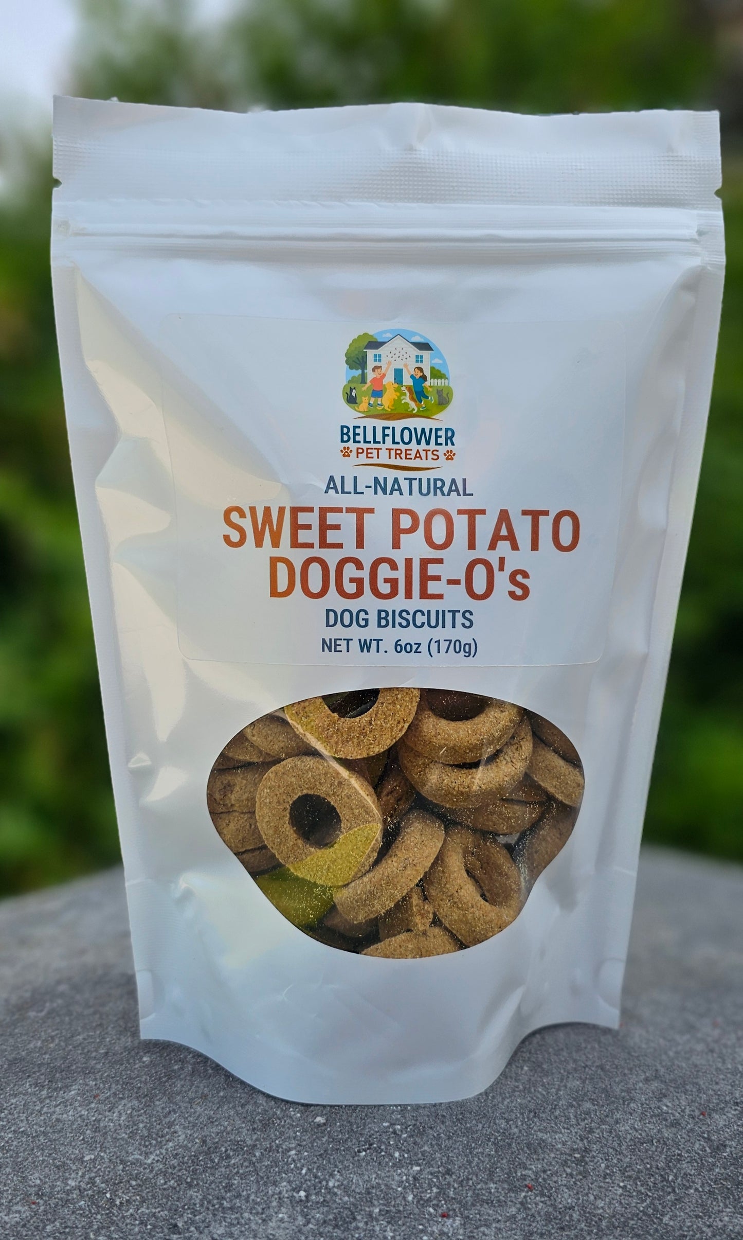 Sweet Potato Doggie O's, 6oz bag