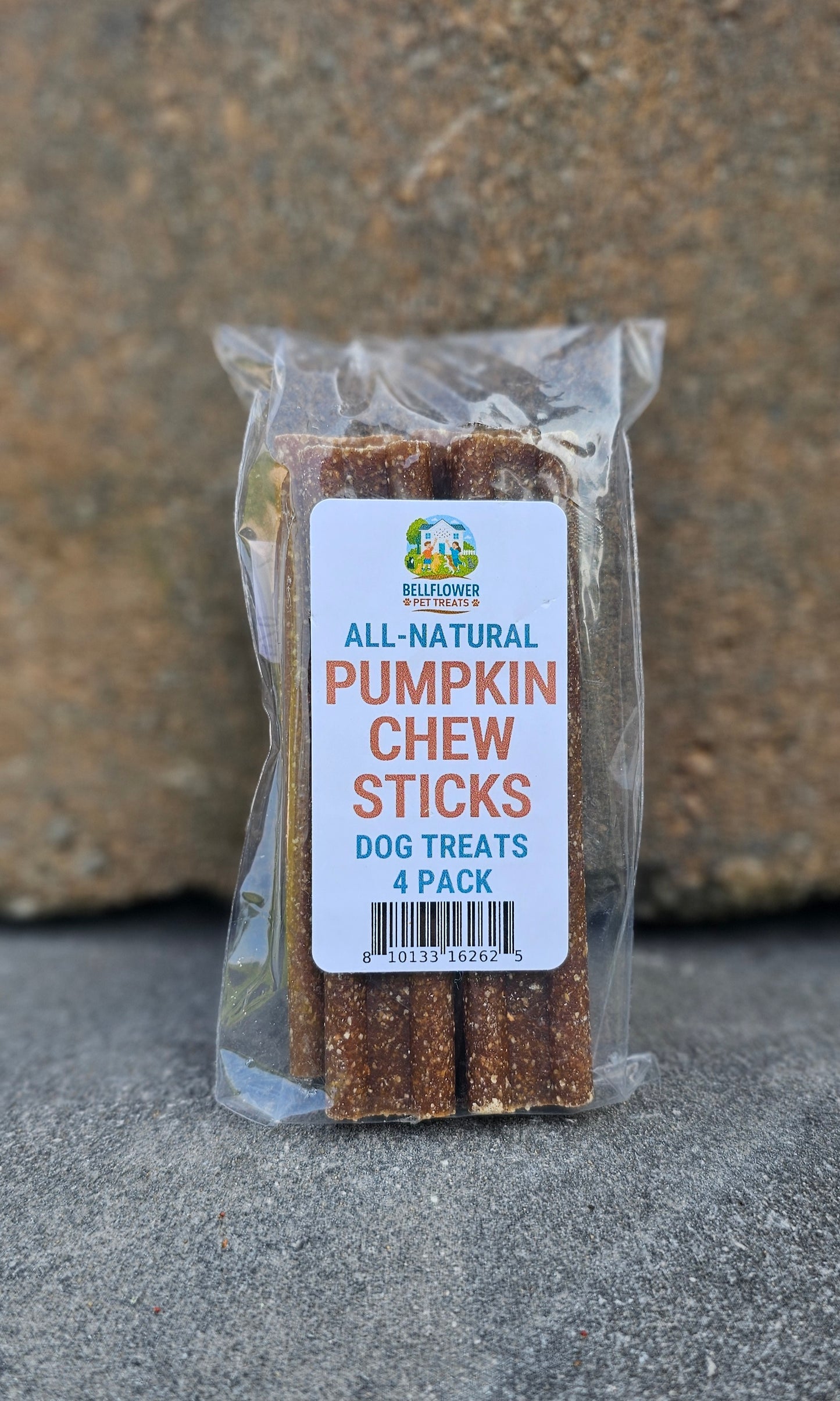 Dog. Pumpkin Sticks, Naturally Delicious & Aromatic 4pk