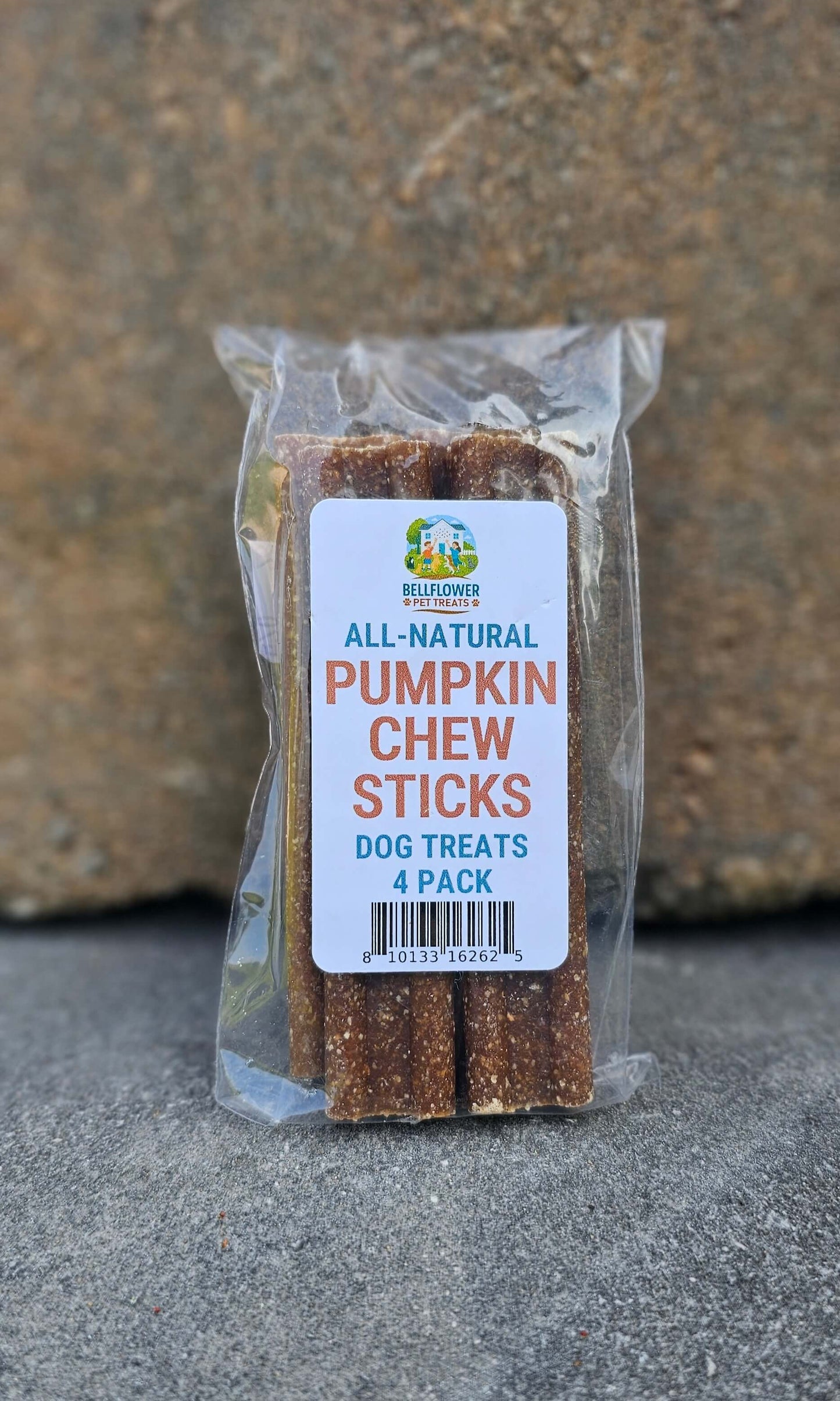 Dog. Pumpkin Sticks, Naturally Delicious & Aromatic 4pk