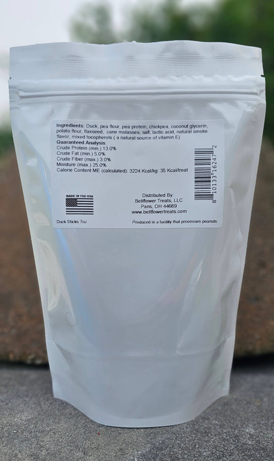 Dog. Grain-Free Duck Sticks 7oz bag