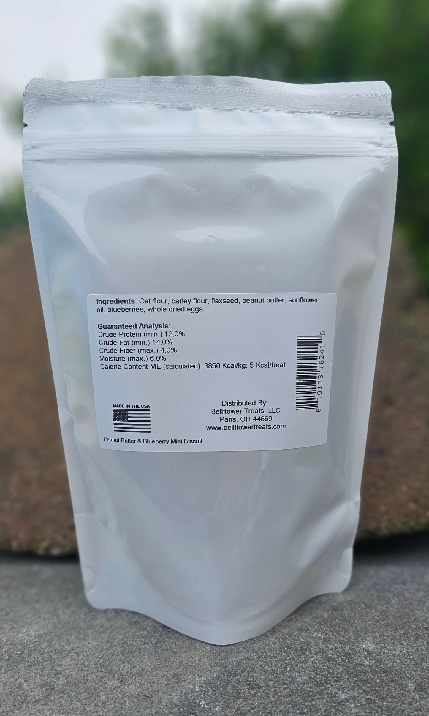 Dog. Peanut Butter & Blueberry Mini Bones 7oz bag