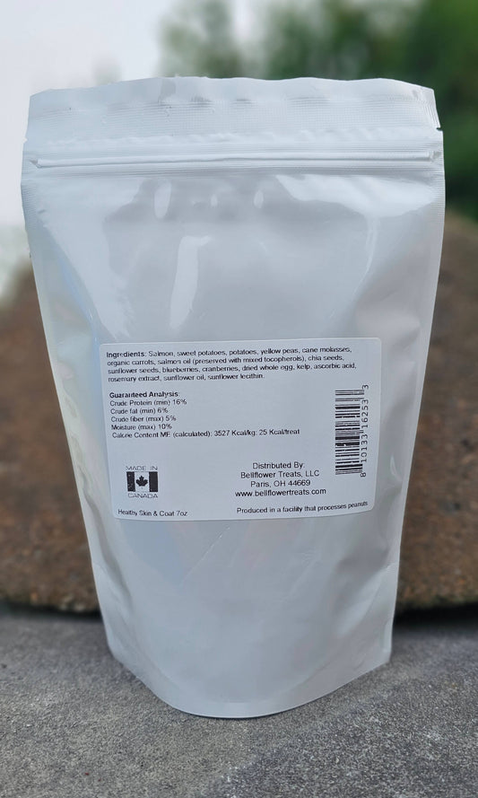 Dog. Healthy Skin & Coat Treats 7oz bag