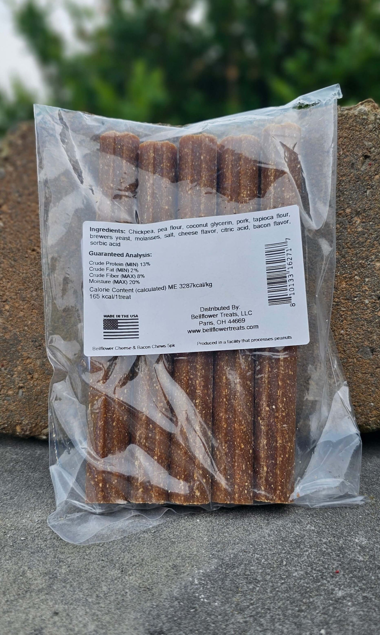 Dog. Cheese & Bacon Chew Sticks 5pk.