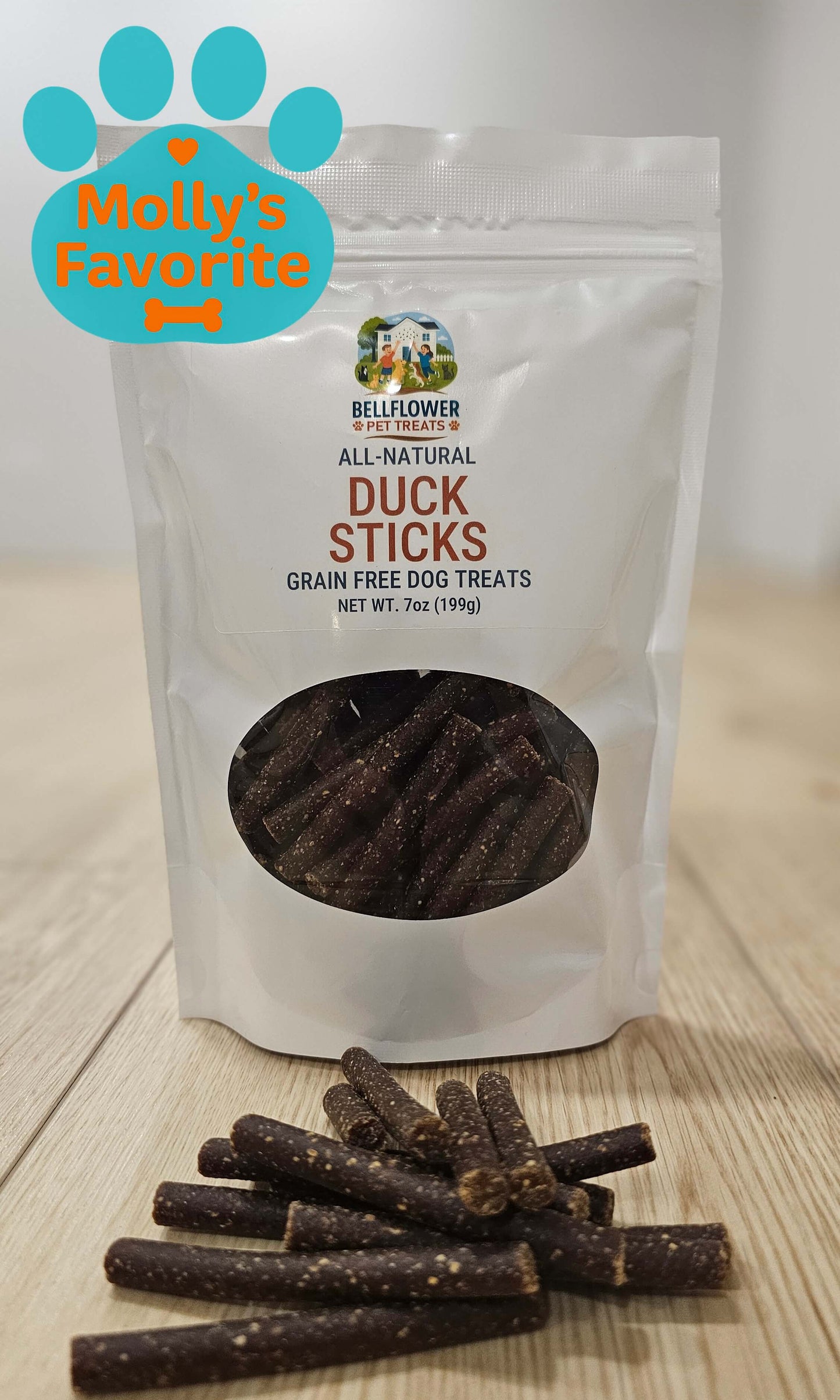 Dog. Grain-Free Duck Sticks 7oz bag