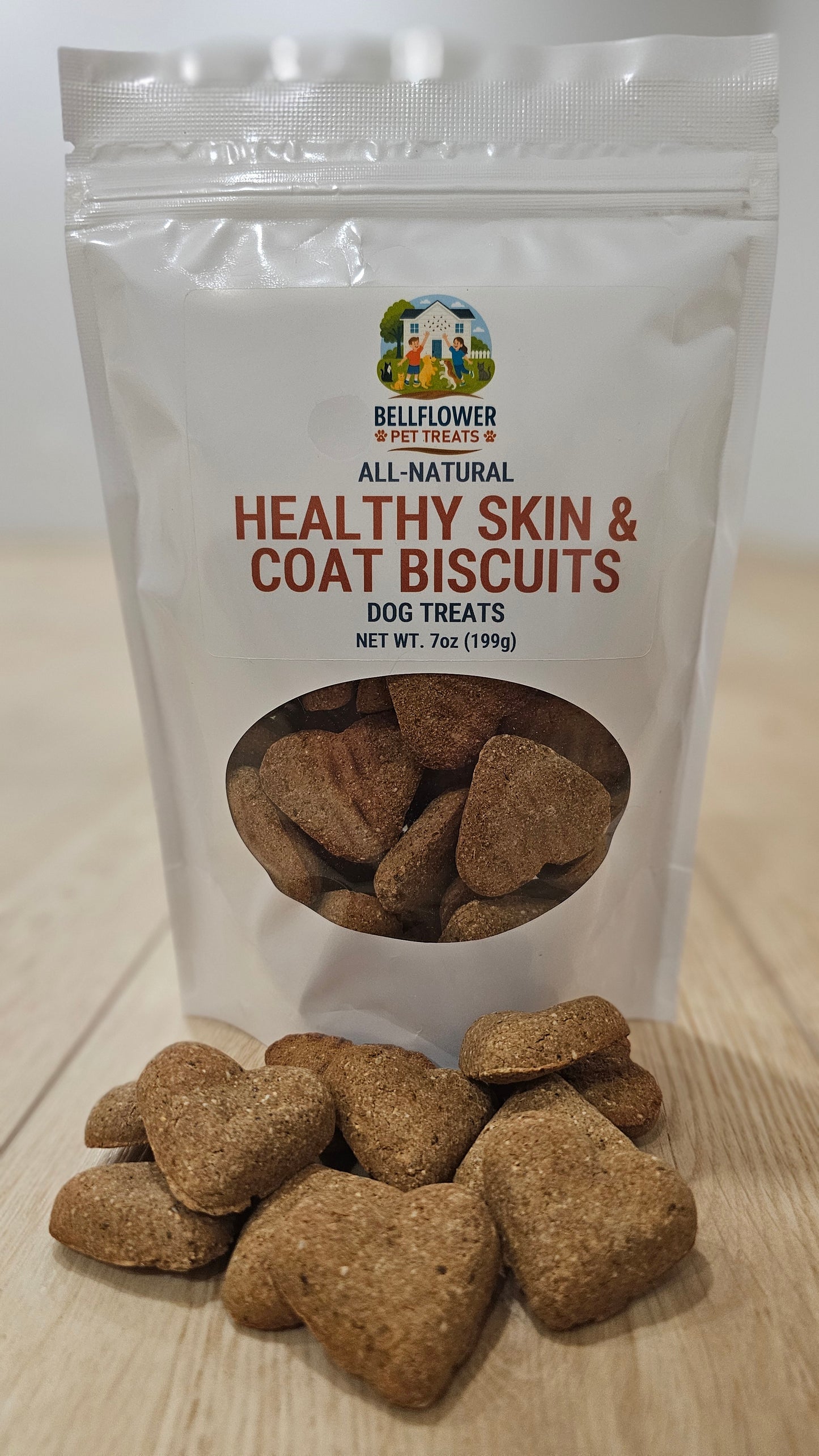 Dog. Healthy Skin & Coat Treats 7oz bag