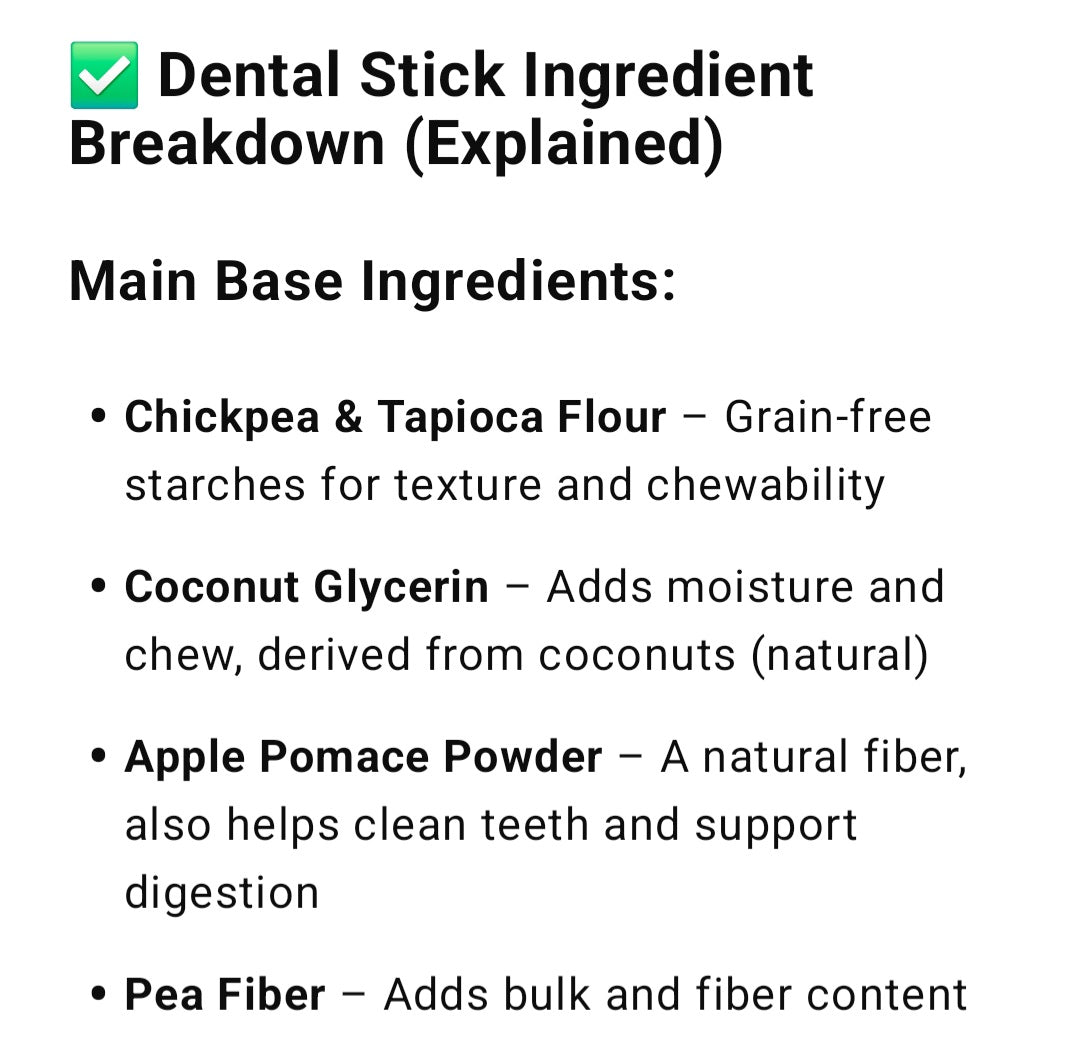 Dog. Dental Sticks, 31 pk.