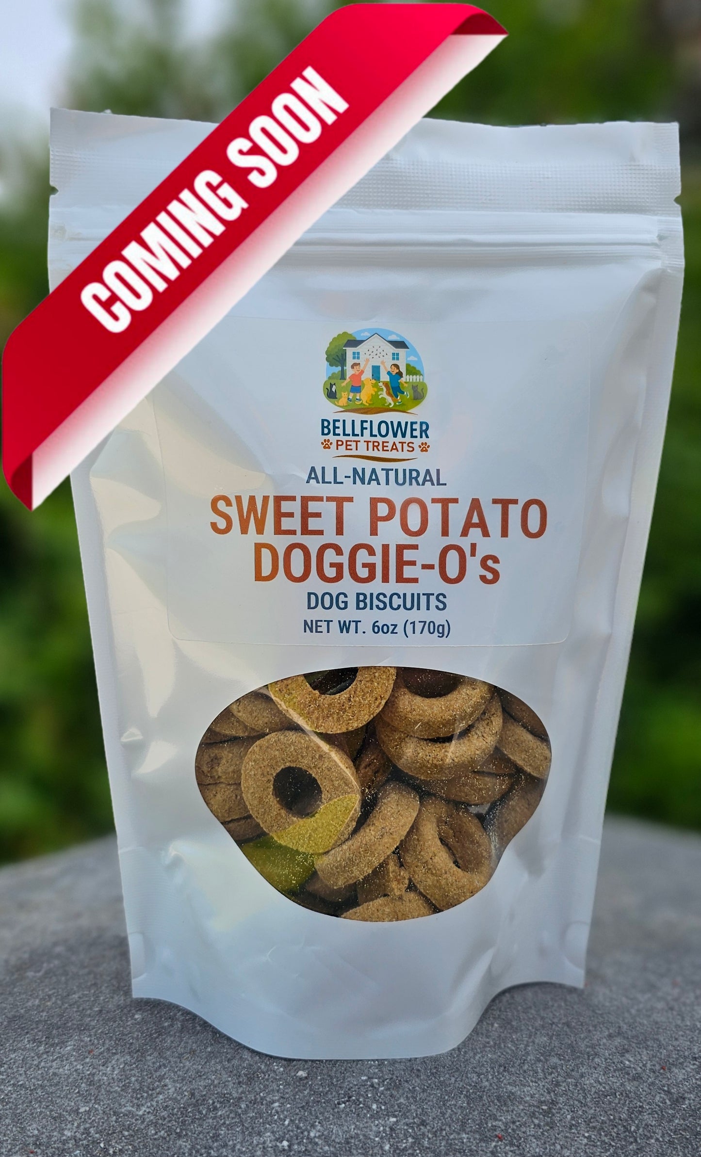 Sweet Potato Doggie O's, 6oz bag