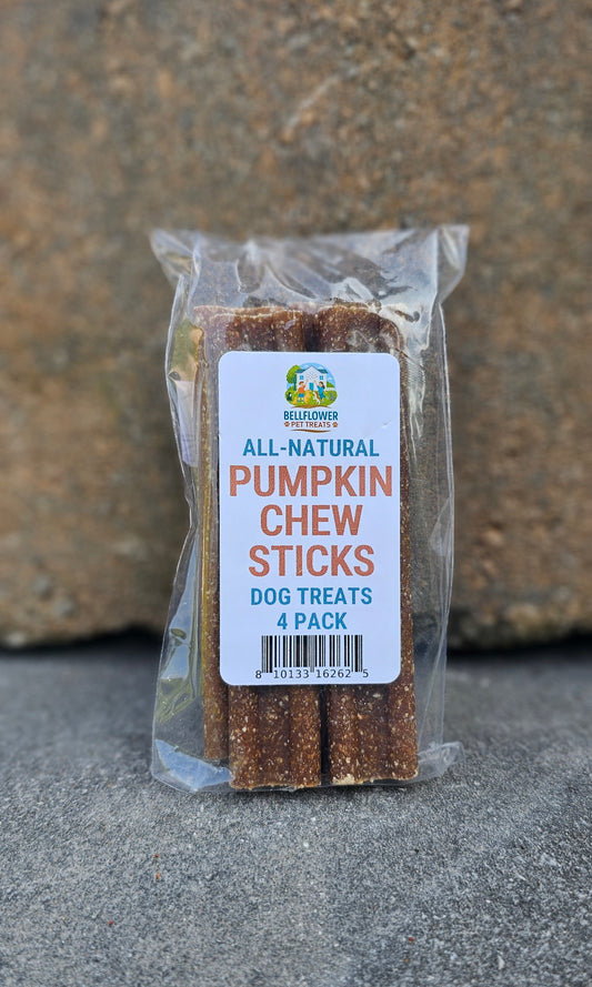 Dog. Pumpkin Sticks, Naturally Delicious & Aromatic 4pk