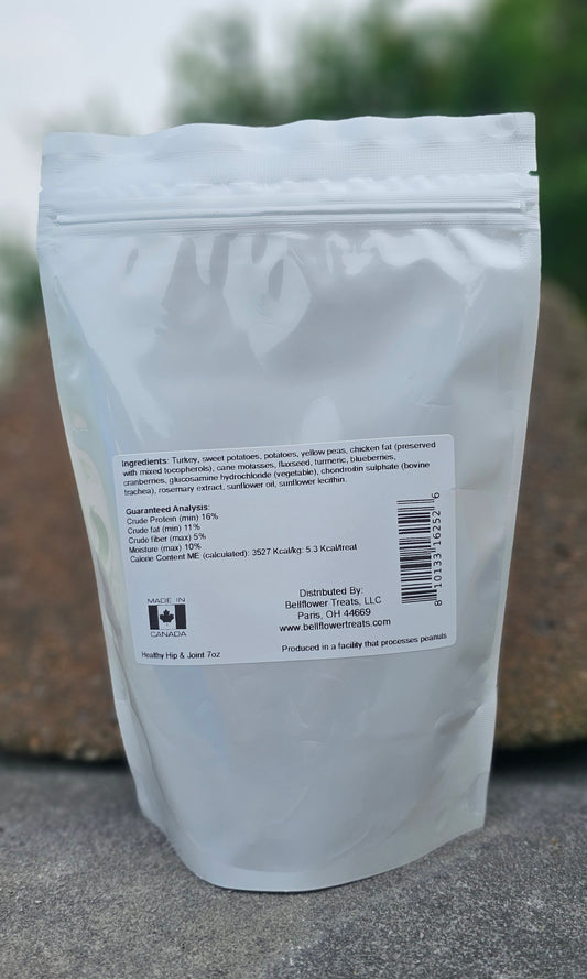 Dog. Healthy Hip & Joint Functional Treats. With Glucosamine & Chondroitin 7oz bag