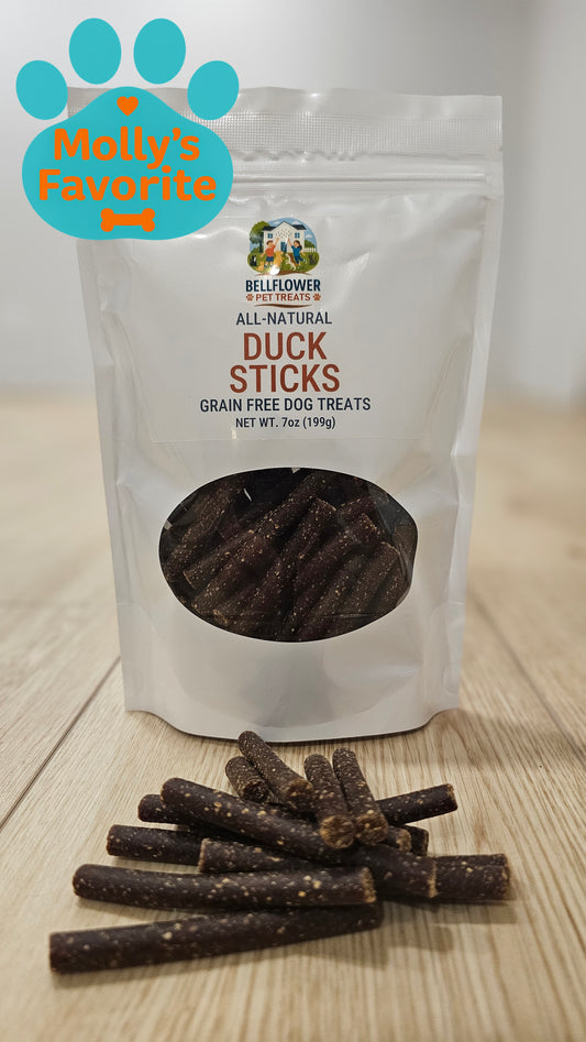 Dog. Grain-Free Duck Sticks 7oz bag