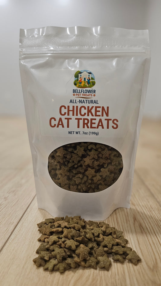 Cat. Crunchy Chicken Cat Treats 7oz bag