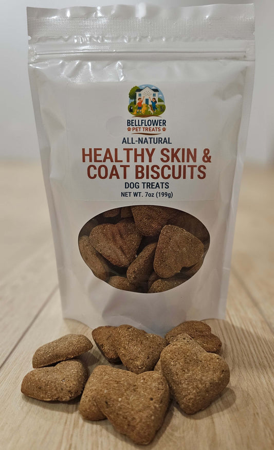 Dog. Healthy Skin & Coat Treats 7oz bag