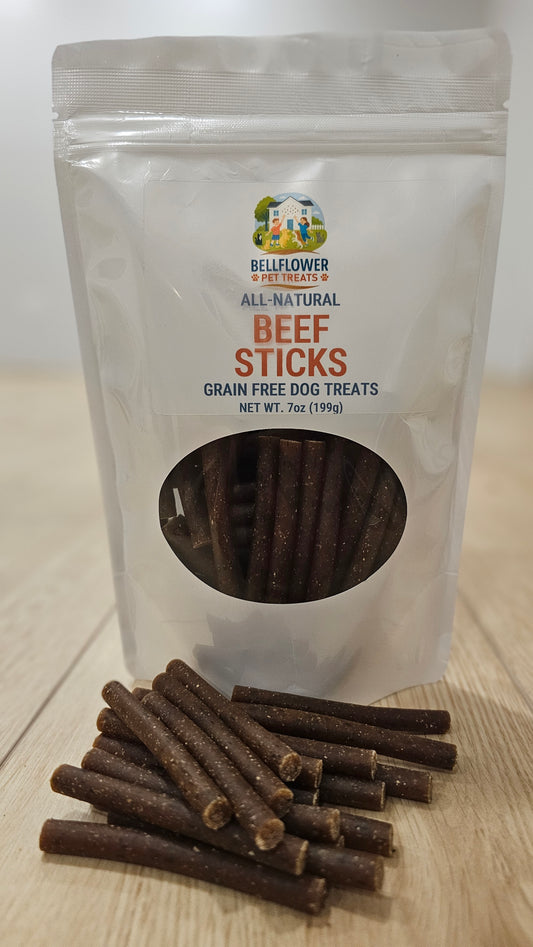 Dog. Grain-Free Beef Sticks 7oz bag