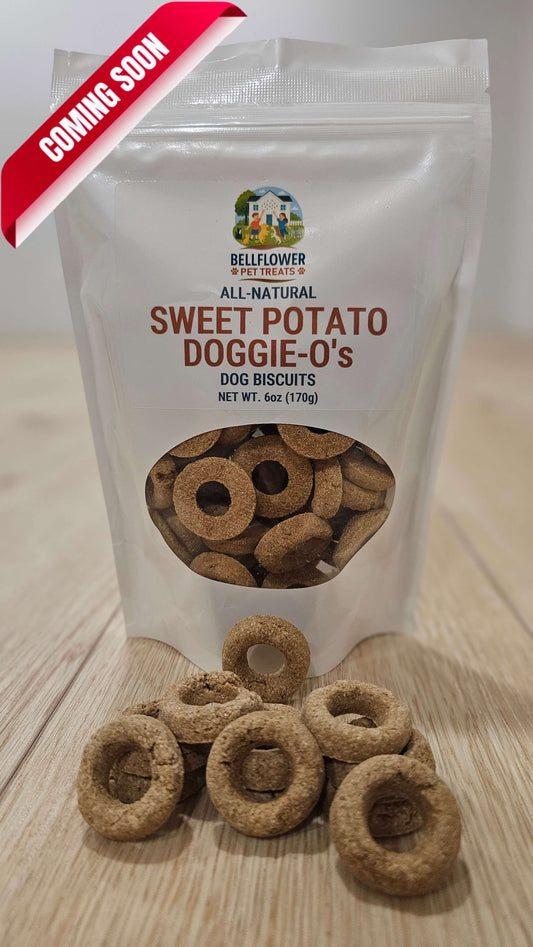 Sweet Potato Doggie O's, 6oz bag